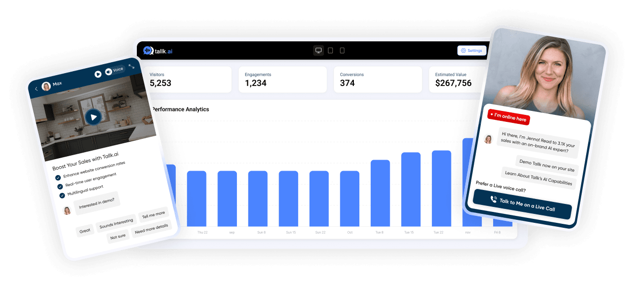 Building Tallk AI’s Voice-First Digital Sales Rep That Drives 300% More Conversions