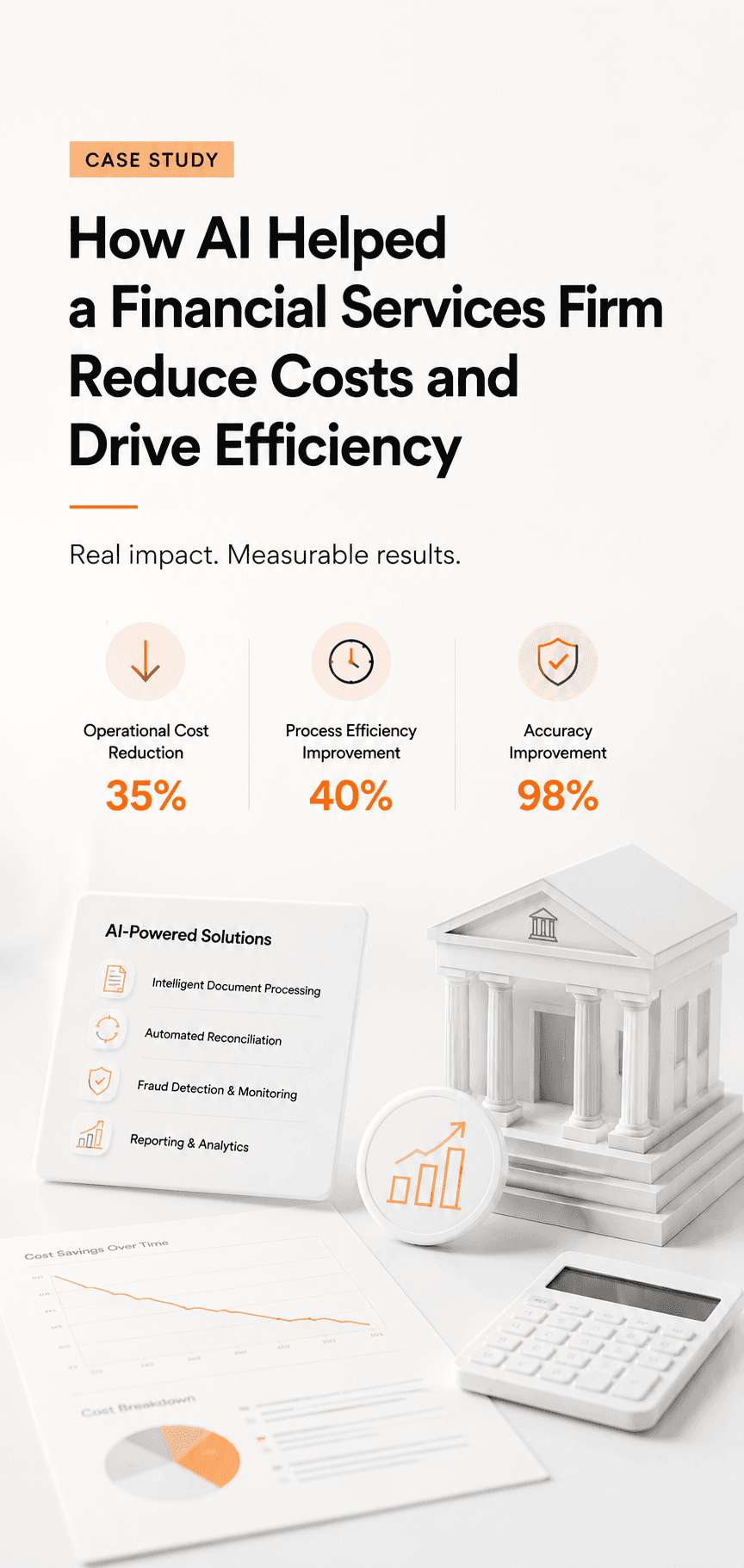 How a Financial Services Company Cut AI Costs by 73% While Improving Response Speed: The Hybrid SLM + LLM Strategy