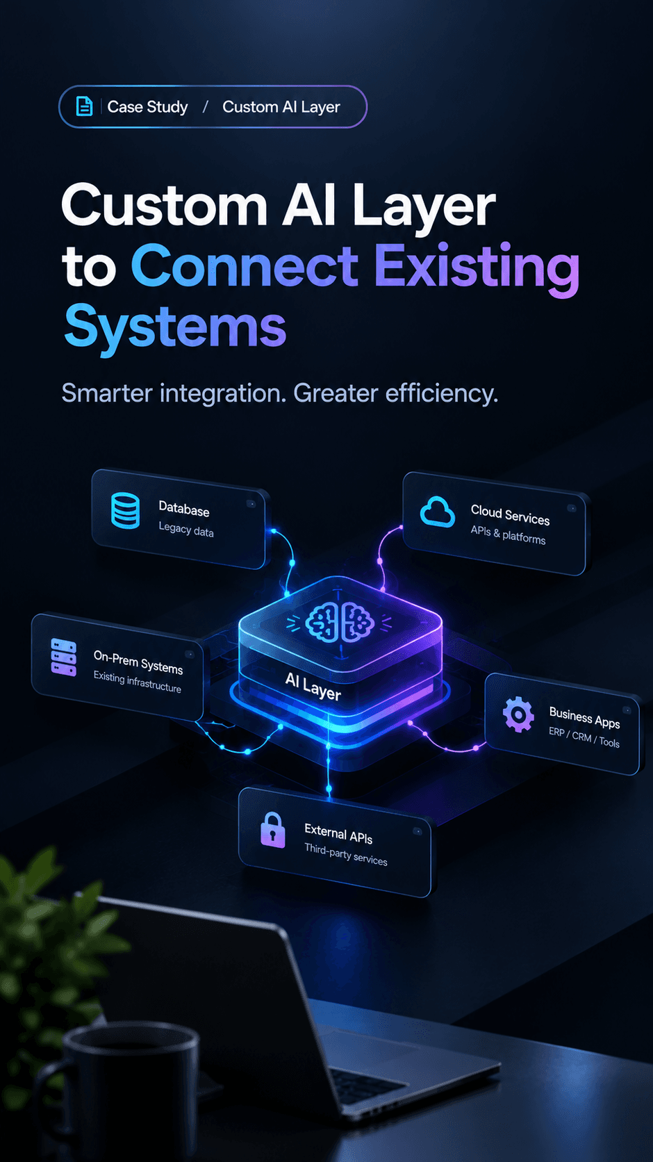 How We Built One Custom AI Layer That Connected Every System and Put the Whole Team on AI